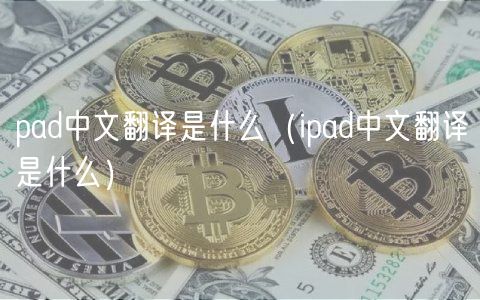 pad中文翻译是什么（ipad中文翻译是什么）