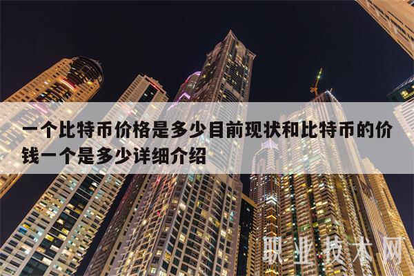 一个比特币价格是多少目前现状和比特币的价钱一个是多少详细介绍