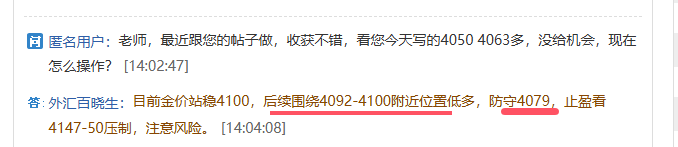 外汇百晓生：黄金宽幅震荡，反弹幅度受限，日内4166空一下