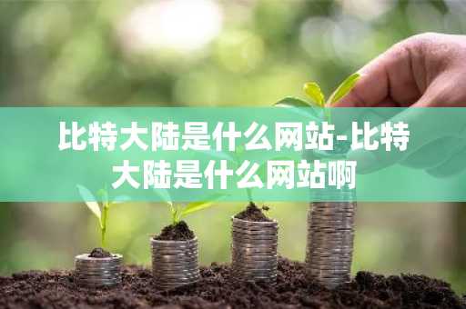 比特大陆是什么网站-比特大陆是什么网站啊