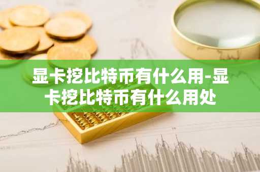 显卡挖比特币有什么用-显卡挖比特币有什么用处