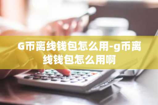 G币离线钱包怎么用-g币离线钱包怎么用啊