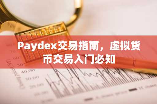 Paydex交易指南，虚拟货币交易入门必知