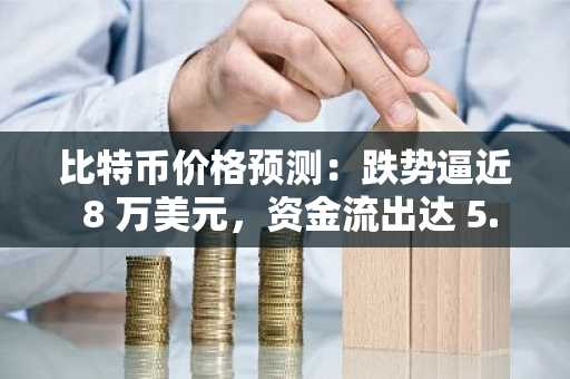 比特币价格预测：跌势逼近 8 万美元，资金流出达 5.58 亿美元