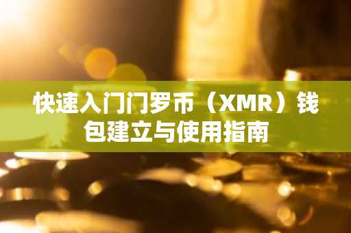 快速入门门罗币（XMR）钱包建立与使用指南