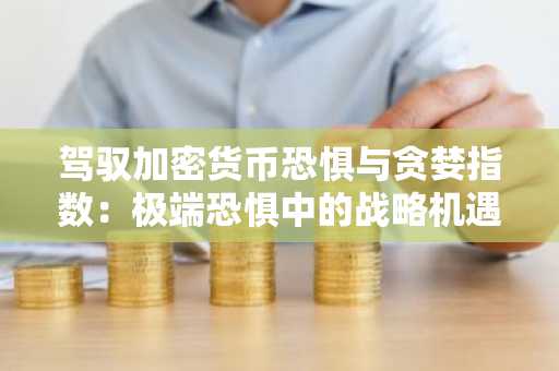 驾驭加密货币恐惧与贪婪指数：极端恐惧中的战略机遇