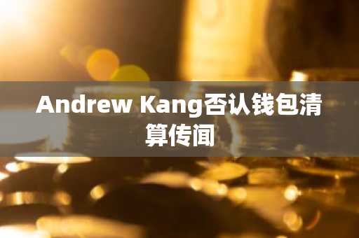 Andrew Kang否认钱包清算传闻
