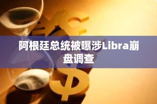 阿根廷总统被曝涉Libra崩盘调查