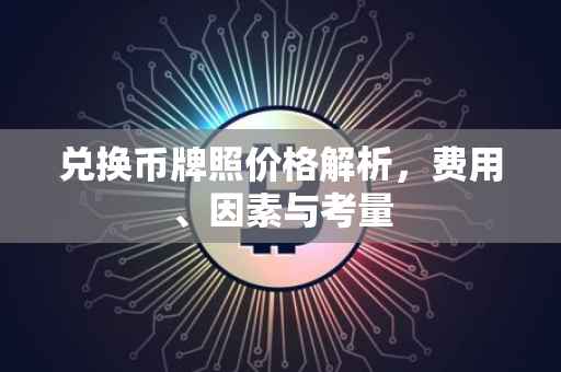 兑换币牌照价格解析，费用、因素与考量