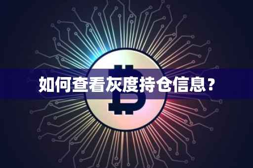 如何查看灰度持仓信息？