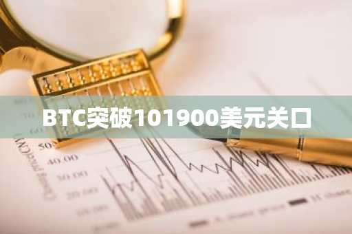 BTC突破101900美元关口