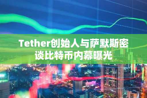 Tether创始人与萨默斯密谈比特币内幕曝光