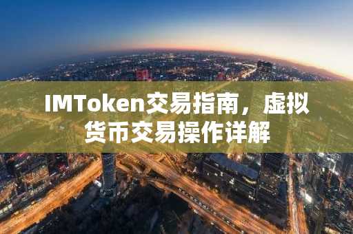 IMToken交易指南，虚拟货币交易操作详解