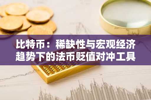 比特币：稀缺性与宏观经济趋势下的法币贬值对冲工具