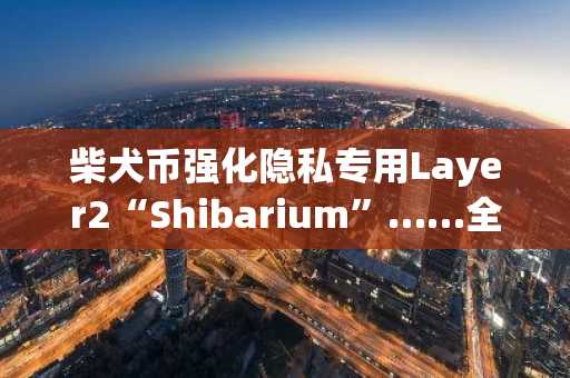 柴犬币强化隐私专用Layer2“Shibarium”……全同态加密技术将于2026年全面引入