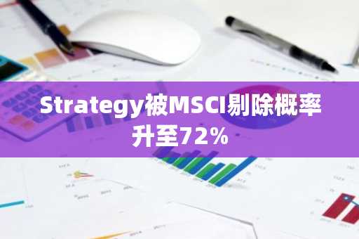 Strategy被MSCI剔除概率升至72%