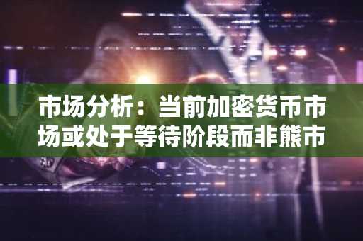 市场分析：当前加密货币市场或处于等待阶段而非熊市
