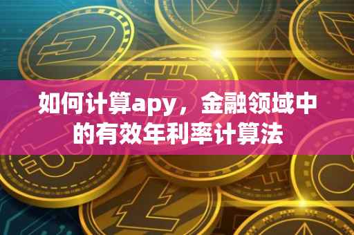 如何计算apy，金融领域中的有效年利率计算法