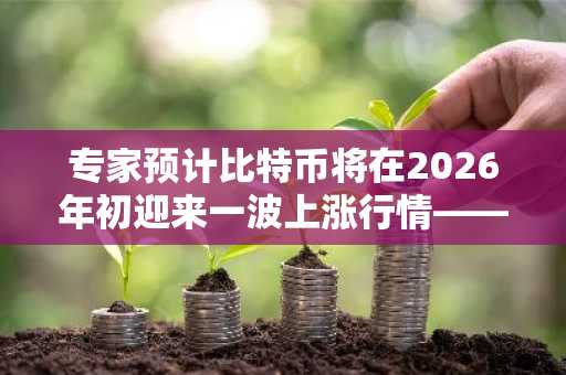 专家预计比特币将在2026年初迎来一波上涨行情——但BlockchainFX正成为目前最值得买入、有望获得100倍收益的加密货币。