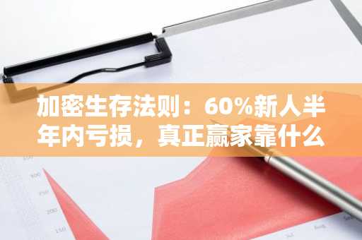 加密生存法则：60%新人半年内亏损，真正赢家靠什么活到最后？