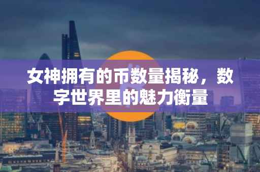 女神拥有的币数量揭秘，数字世界里的魅力衡量