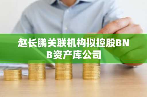 赵长鹏关联机构拟控股BNB资产库公司