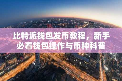 比特派钱包发币教程，新手必看钱包操作与币种科普
