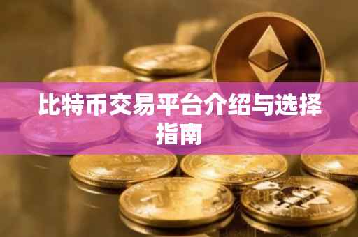 比特币交易平台介绍与选择指南