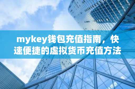 mykey钱包充值指南，快速便捷的虚拟货币充值方法