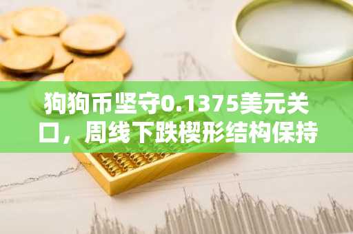 狗狗币坚守0.1375美元关口，周线下跌楔形结构保持完整