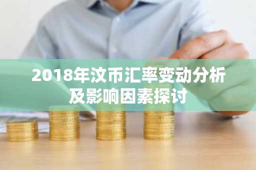 2018年汶币汇率变动分析及影响因素探讨