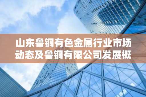 山东鲁铜有色金属行业市场动态及鲁铜有限公司发展概况