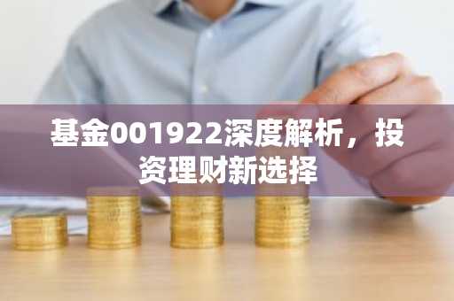 基金001922深度解析，投资理财新选择