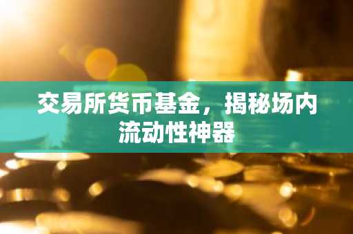 交易所货币基金，揭秘场内流动性神器