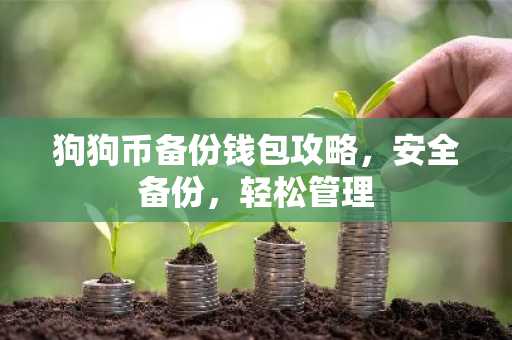 狗狗币备份钱包攻略，安全备份，轻松管理