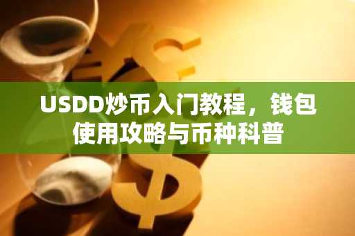 USDD炒币入门教程，钱包使用攻略与币种科普
