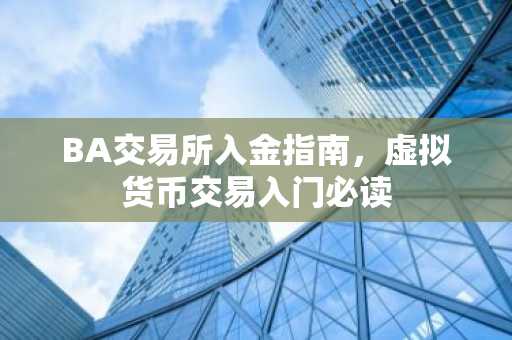 BA交易所入金指南，虚拟货币交易入门必读