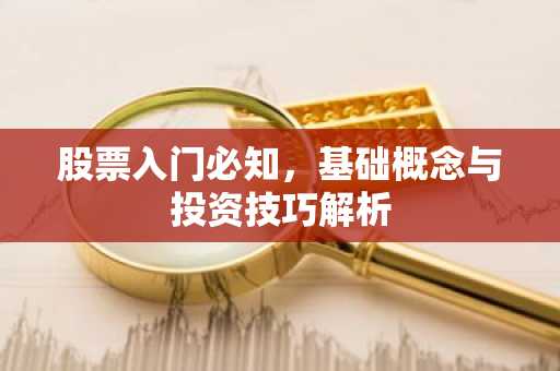 股票入门必知，基础概念与投资技巧解析