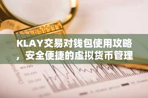 KLAY交易对钱包使用攻略，安全便捷的虚拟货币管理工具