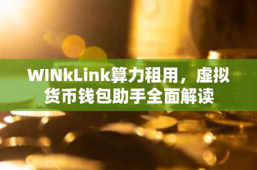 WINkLink算力租用，虚拟货币钱包助手全面解读