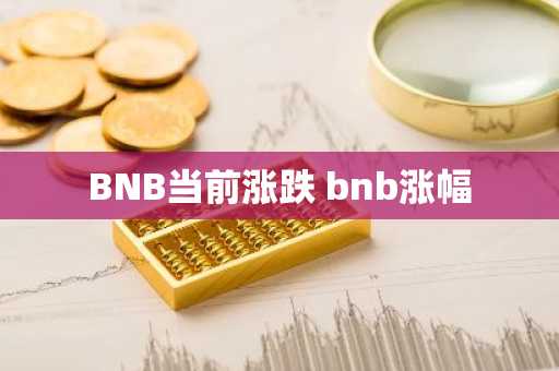 BNB当前涨跌 bnb涨幅