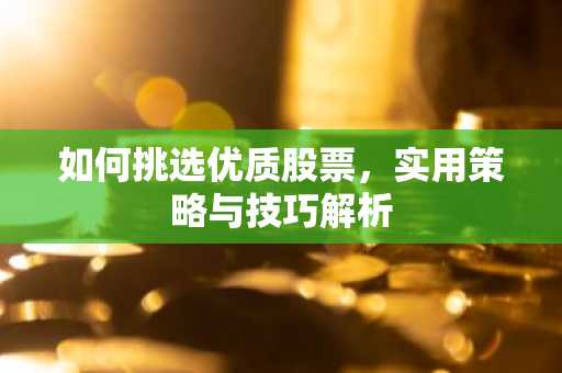 如何挑选优质股票，实用策略与技巧解析