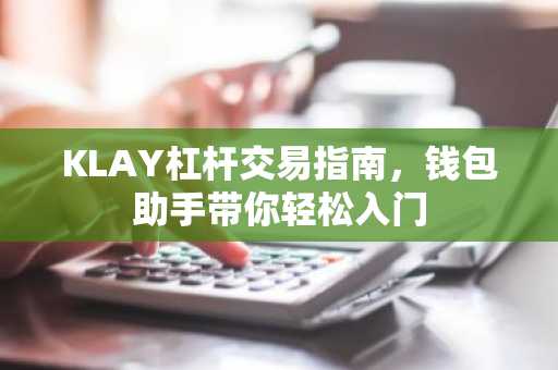 KLAY杠杆交易指南，钱包助手带你轻松入门