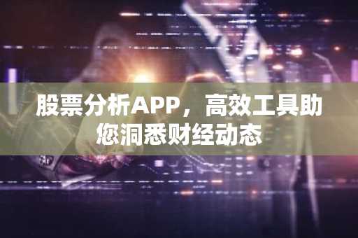 股票分析APP，高效工具助您洞悉财经动态