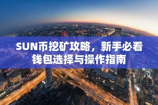 SUN币挖矿攻略，新手必看钱包选择与操作指南