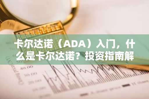 卡尔达诺（ADA）入门，什么是卡尔达诺？投资指南解析