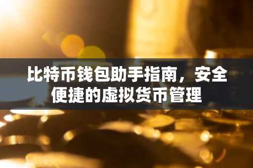比特币钱包助手指南，安全便捷的虚拟货币管理