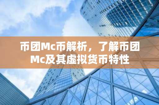 币团Mc币解析，了解币团Mc及其虚拟货币特性