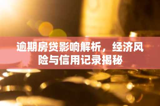逾期房贷影响解析，经济风险与信用记录揭秘
