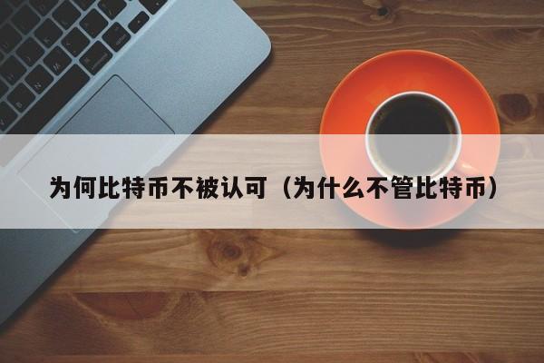 为何比特币不被认可（为什么不管比特币）